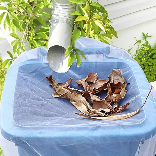 Eső Vödör Burkolat Húzózsinór Tervezés 80/100 Cm Kültéri Kerti Hordóhálózat Háló Fedő Udvar Víztartály Fedőlapok Kertészeti Szerszámok