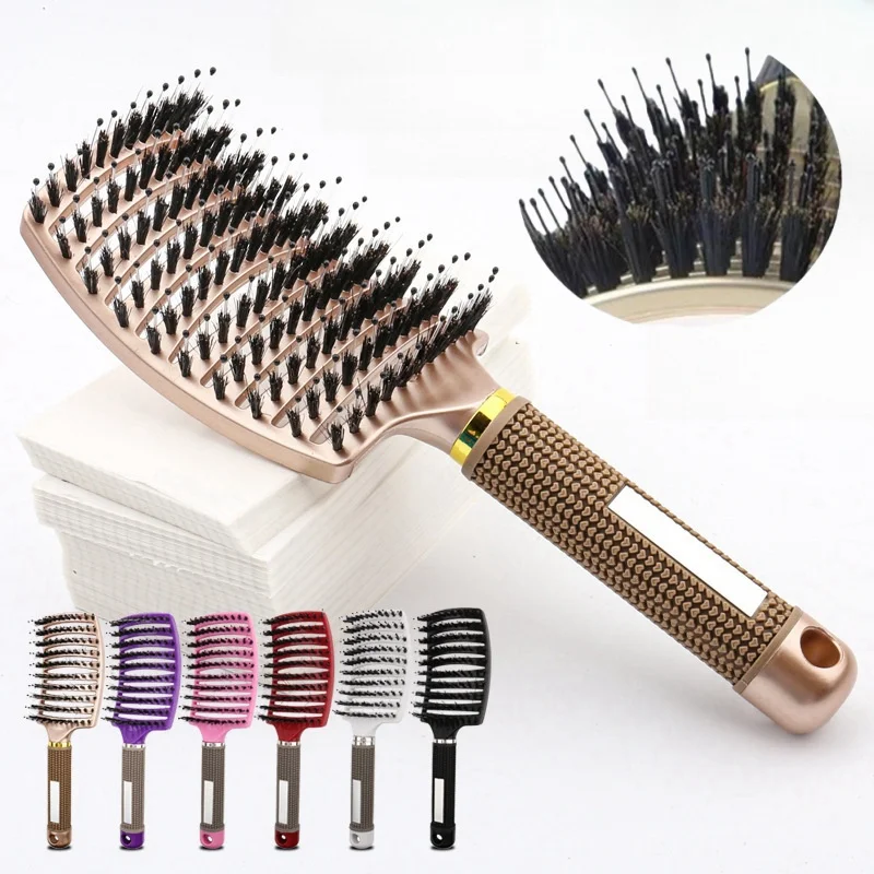 Hair Brush Comb Detangling Massage Styling Tools For Women