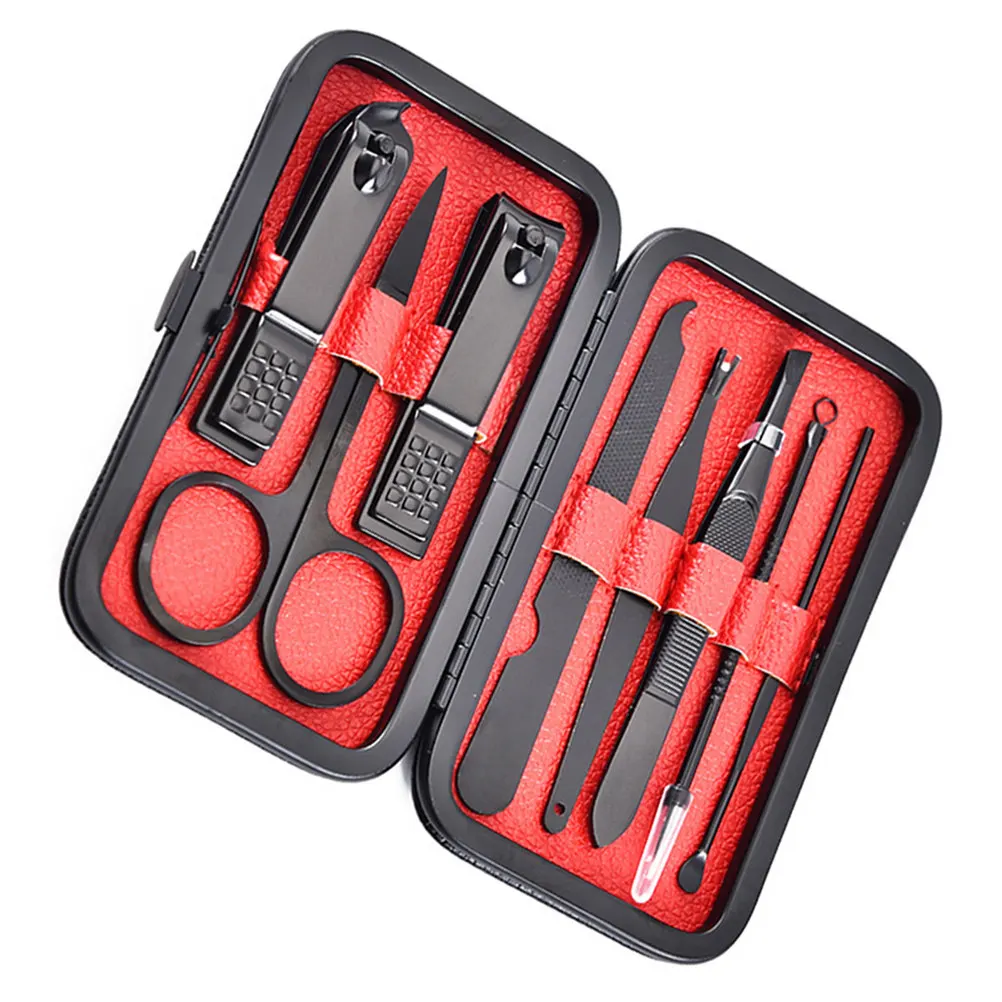1 세트 네일 클리퍼 세트 튼튼한 스테인레스 스틸 네일 트리머 매니큐어 도구 가..