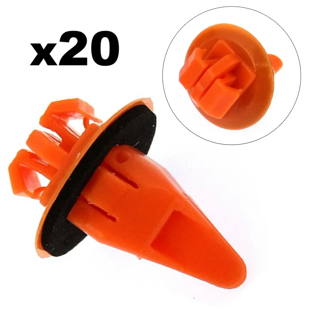 For Toyota Prado Side Moulding Wheel Arch Flare Plastic Trim Clips Securing Clips Automobiles Interior Accessories