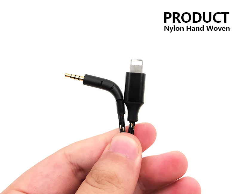 For B&W P7 P9 Earphones Replaceable Lightning to P7 P9 Upgrade Cable