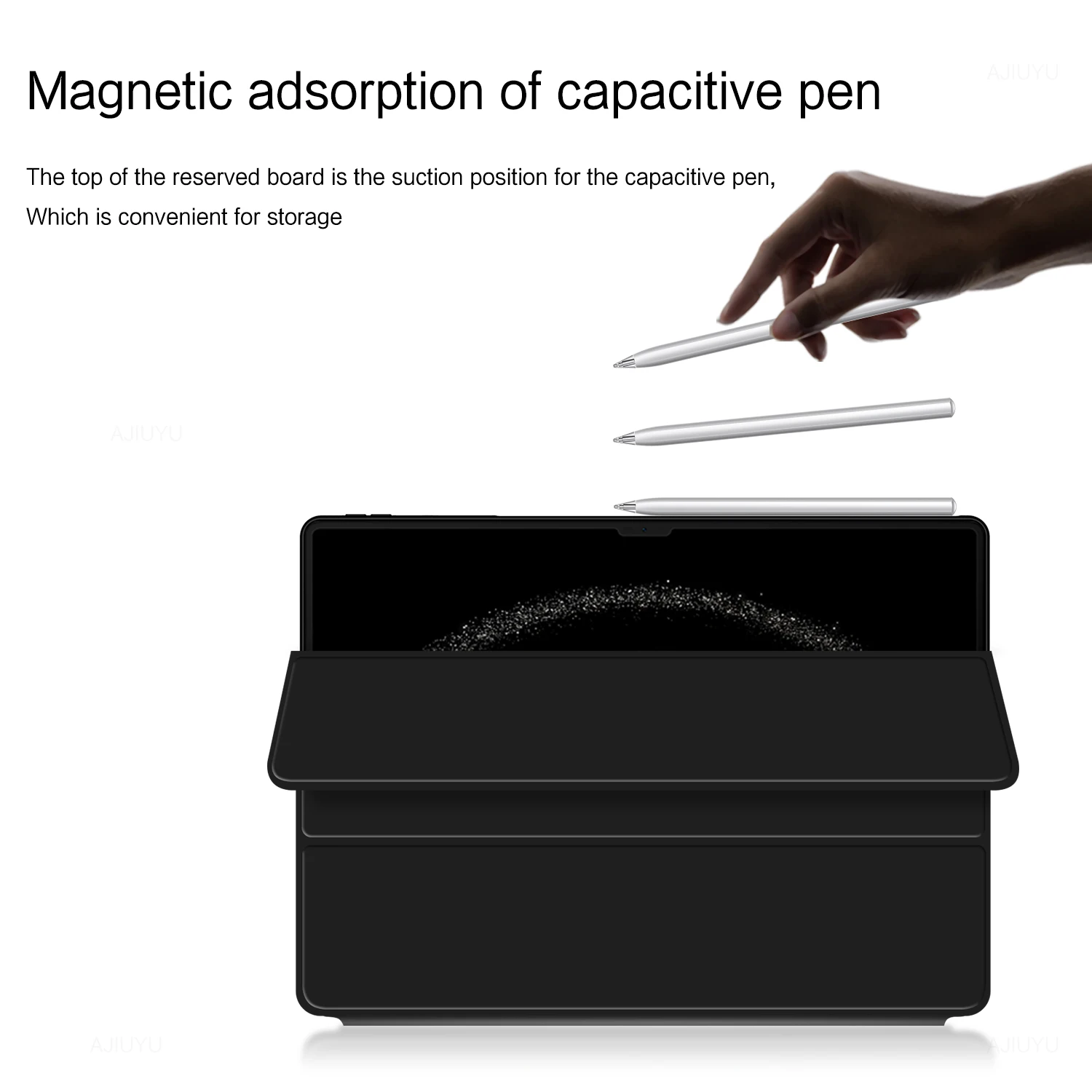 Premium Tri-folding Magnetic Stand Smart Case with Auto Wake Sleep Feature