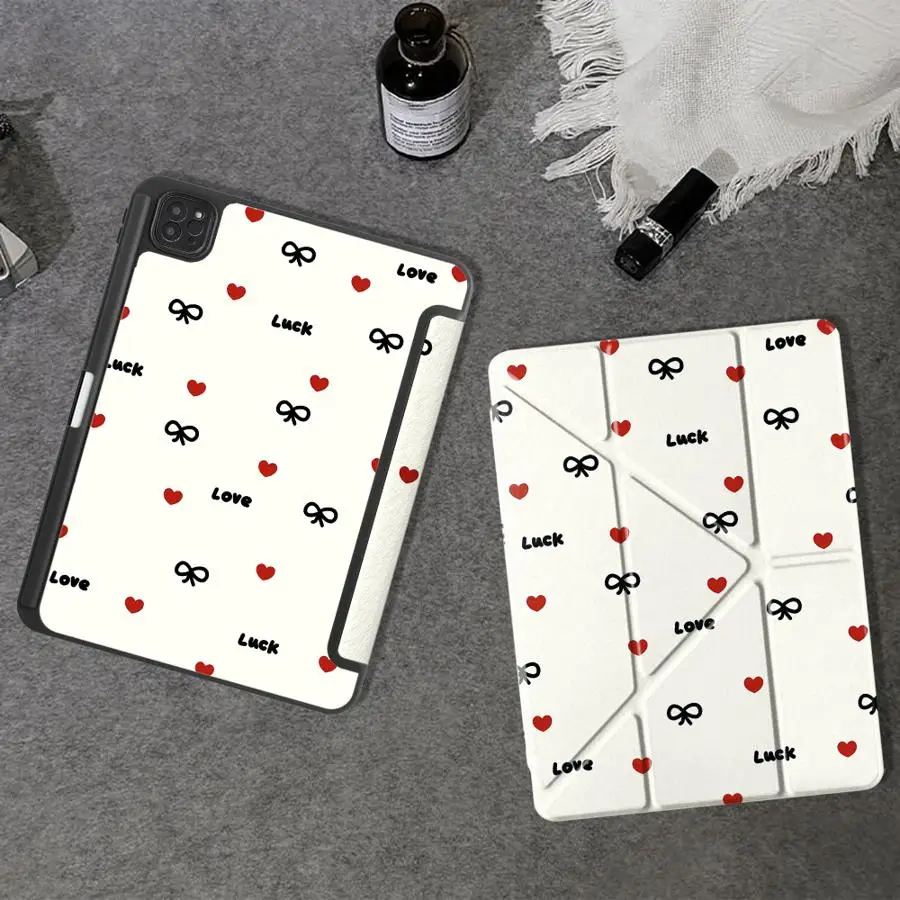 Romantic Tablet Case with Holder and Cover