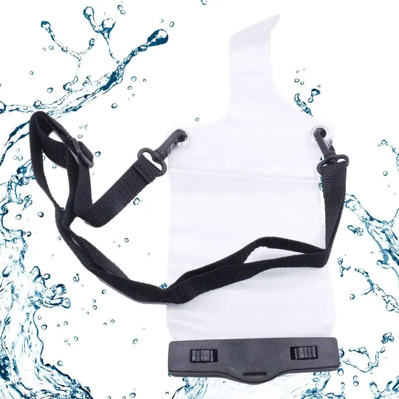 

Waterproof Radio Bag Full Protector Cover Holder With Lanyard Universal Sets/Holster Case Holder Protective Pouch