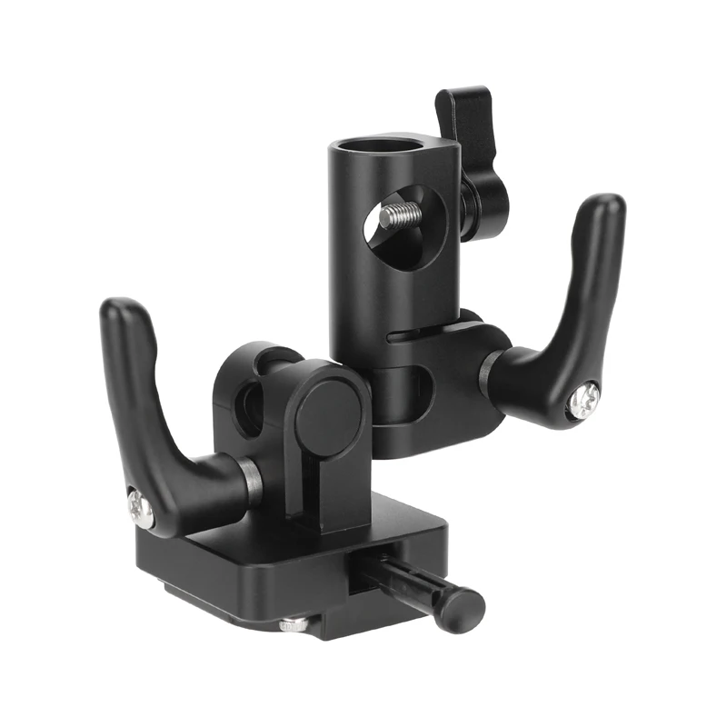 Quick Release V-Lock Mount to C-Stand/Baby Pin Adapterc