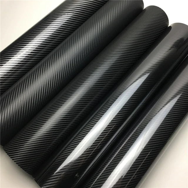 6D Carbon Fiber Auto Folie Vinyl Car Wrap Film Bubble Free For Car Sticker  Laptop Skin Phone Cover Motorcycle Vehicle Decal - AliExpress