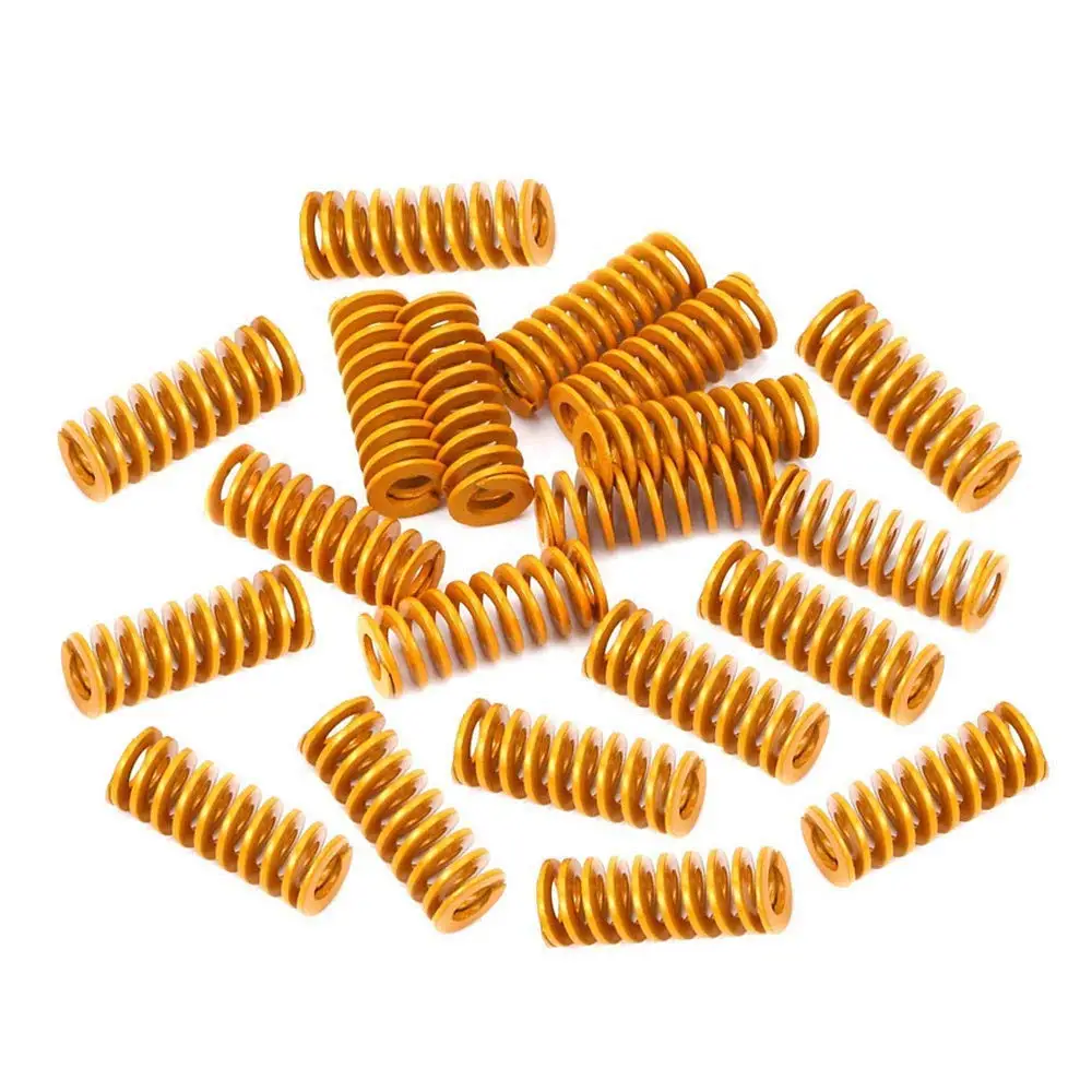 

20pcs Heated Bed Springs OD 0.31 Length 0.78 Die Springs Light Load Compression Spring for 3D Printer Creality CR-10 10S S4