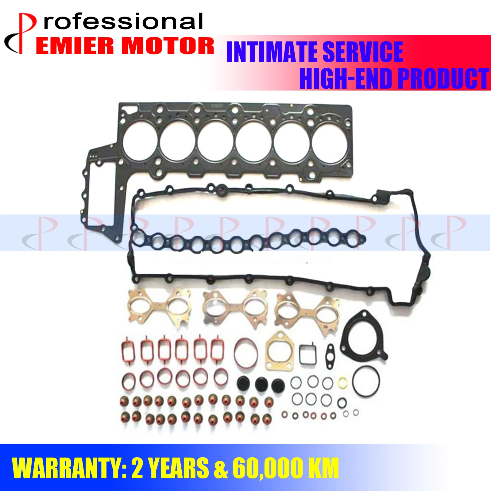 DemierEngineOverhaulCylinderHeadFullGasketSetKitForBMW330d