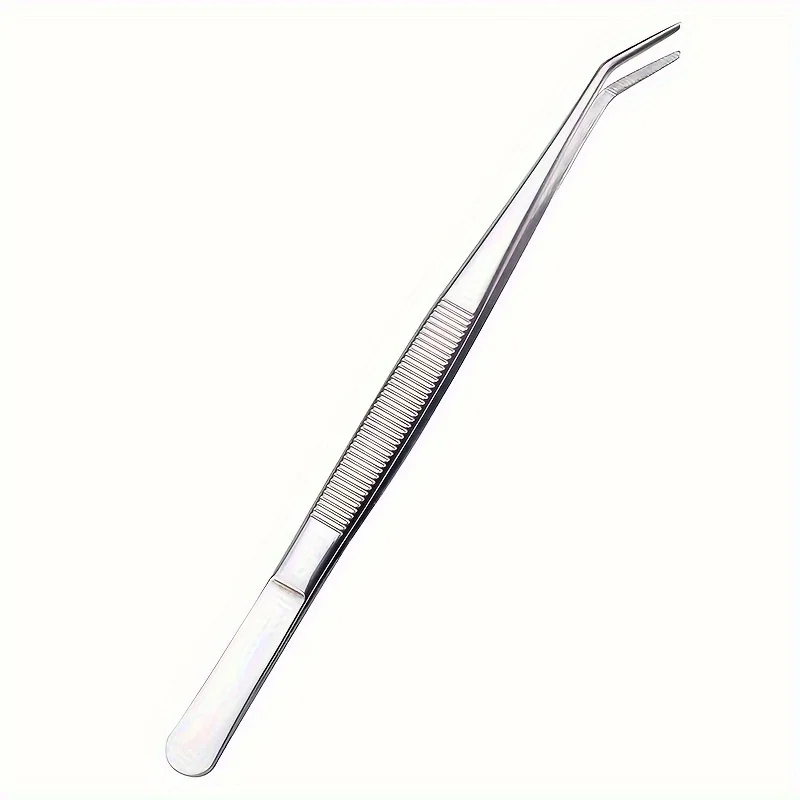 Nail Art Tweezers Stainless Steel Multi-Purpose 1pcs / 2pcs For Nail Art Dental Crystals & Cotton Picking