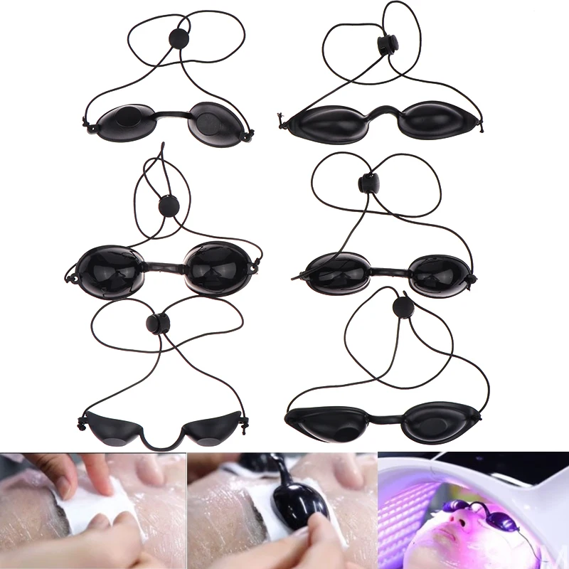 Safety Goggles Protective Glasses Soft Silicone Eyepatch Adjustable Eyewear Protection Beauty IPL Laser Eyecup 2