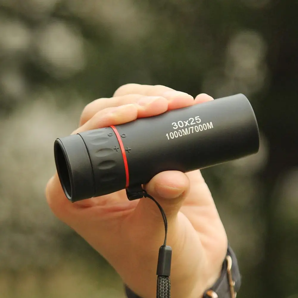 30x25 HD Mini Monocular Telescope Portable Observation Telescope Viewing Hiking Camping Binoculars Outdoor Tools Hunting 5