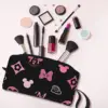 Cartoon Minnie Mickey Mouse Cosmetic Bag for Women Makeup Bags Travel Zipper Toiletry Bag Organizer Pouch 3