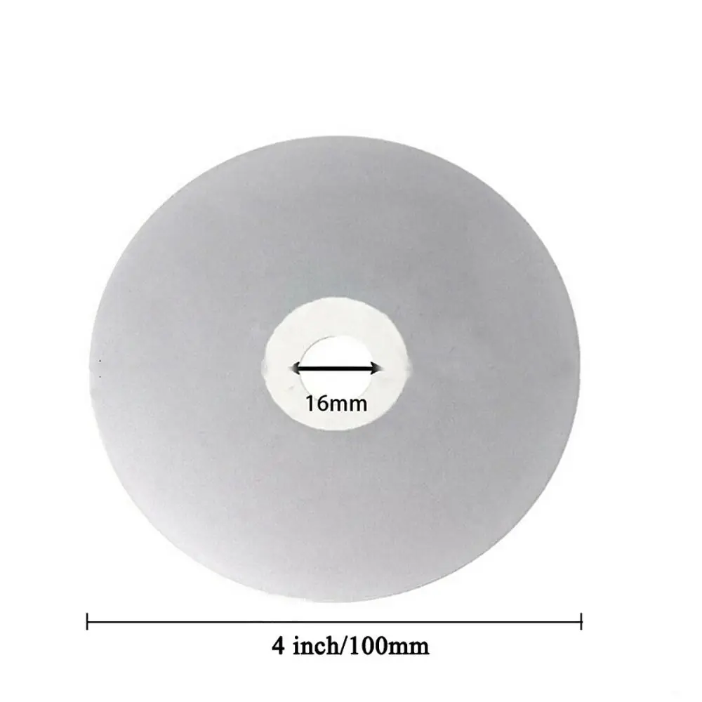 1Pcs Diamond Coated Diamond Grinding Disc 4inch 100mm Abrasive Disc Grinding Wheels 80-3000Grit Woodworking Tool