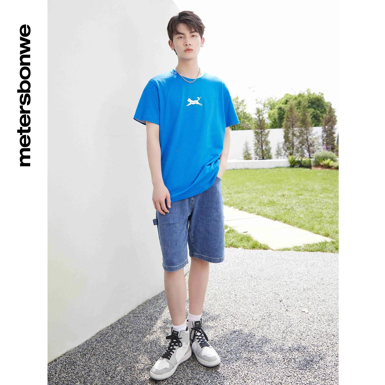 Metersbonwe Jeans Men New Basic Environmental Fit Denim Pants Famle Trousers Brand Bottom