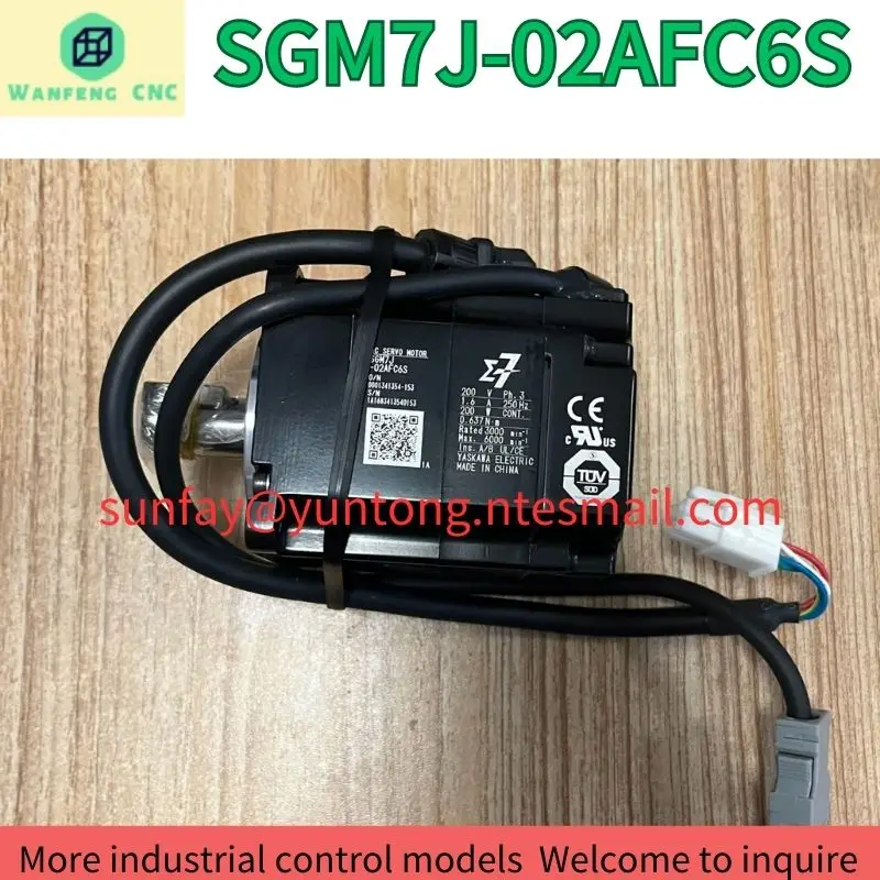 

second-hand Servo motor SGM7J-02AFC6S test OK Fast Shipping