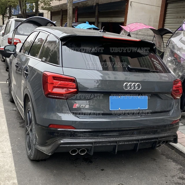 Use For Audi Q2 Car Spoiler 2018 2019 2020-2023 ABS Plastic Car Roof Spoiler  Rear Tail Lip Wing Hatchback Universal Q2 Car Wing - AliExpress