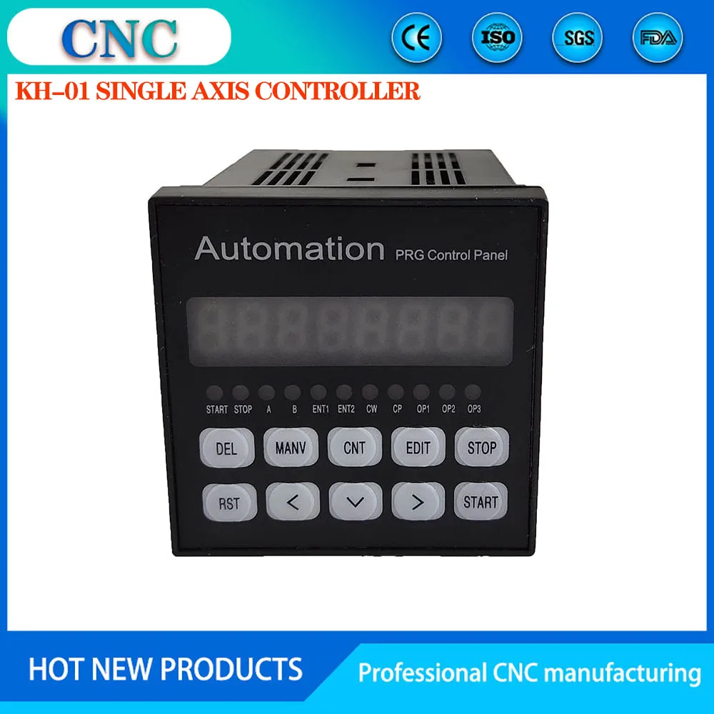 CNC Uniaxial motor paso a paso controlador de movimiento controlador automatización PRG Control Panel 220V