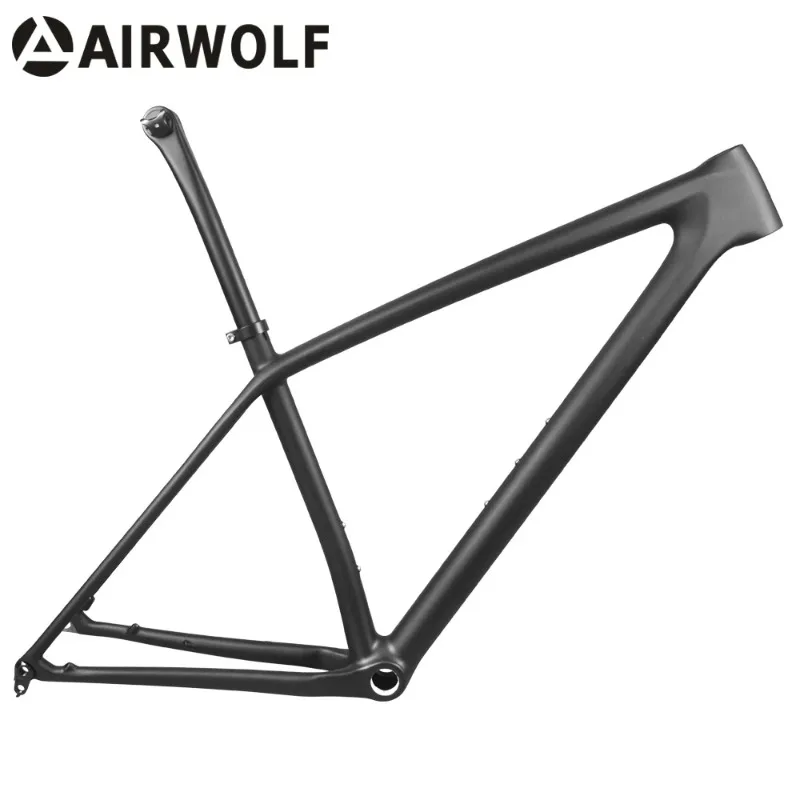 

T1100 New Carbon MTB Frame 148*12MM Thru Axle XC Hardtail Ultraight 913g Carbon Frames and 173g Lenght 420mm Carbon Seatpost