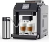 ES317 Fully Automatic Espresso Machine，Milk Frother,Built-in Grinder  Intuitive Touch Display 7 Coffee Varieties for Ho 1