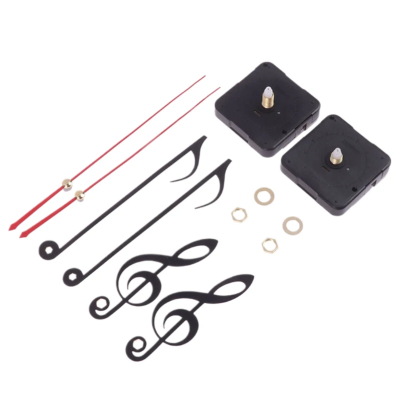 Kit Movimento Orologio Al Quarzo Con Lancette Nere – Meccanismo Di Ricambio Per Fai Da Te E Riparazioni - 4