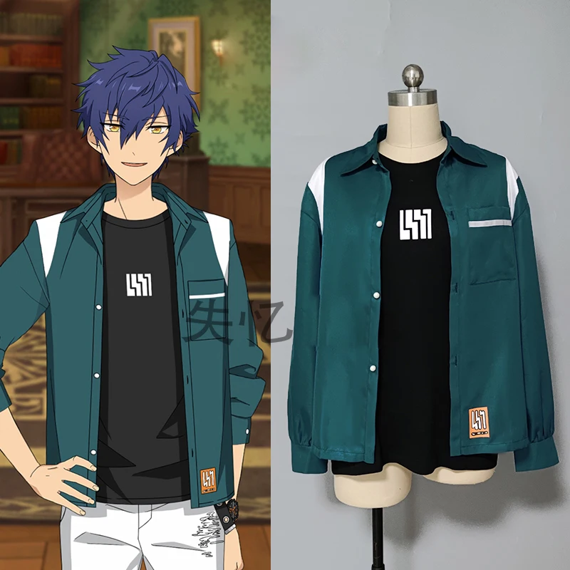 

Game Ensemble Stars Sazanami Jun Cosplay Costume Uniform Daily Suits Shirt Halloween Christmas Outfits for Men Adult Custom Made
