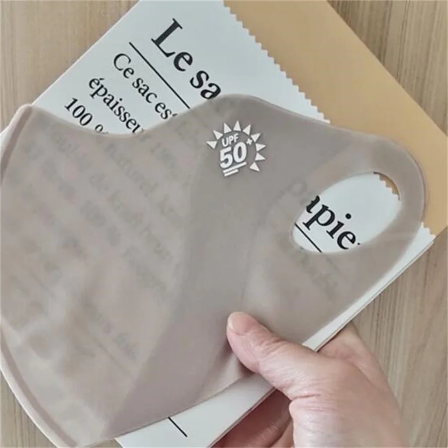 Anti-ultraviolet ice silk mask for women summer ultra-thin three-dimensional eye protection high appearance level sunscreen mask