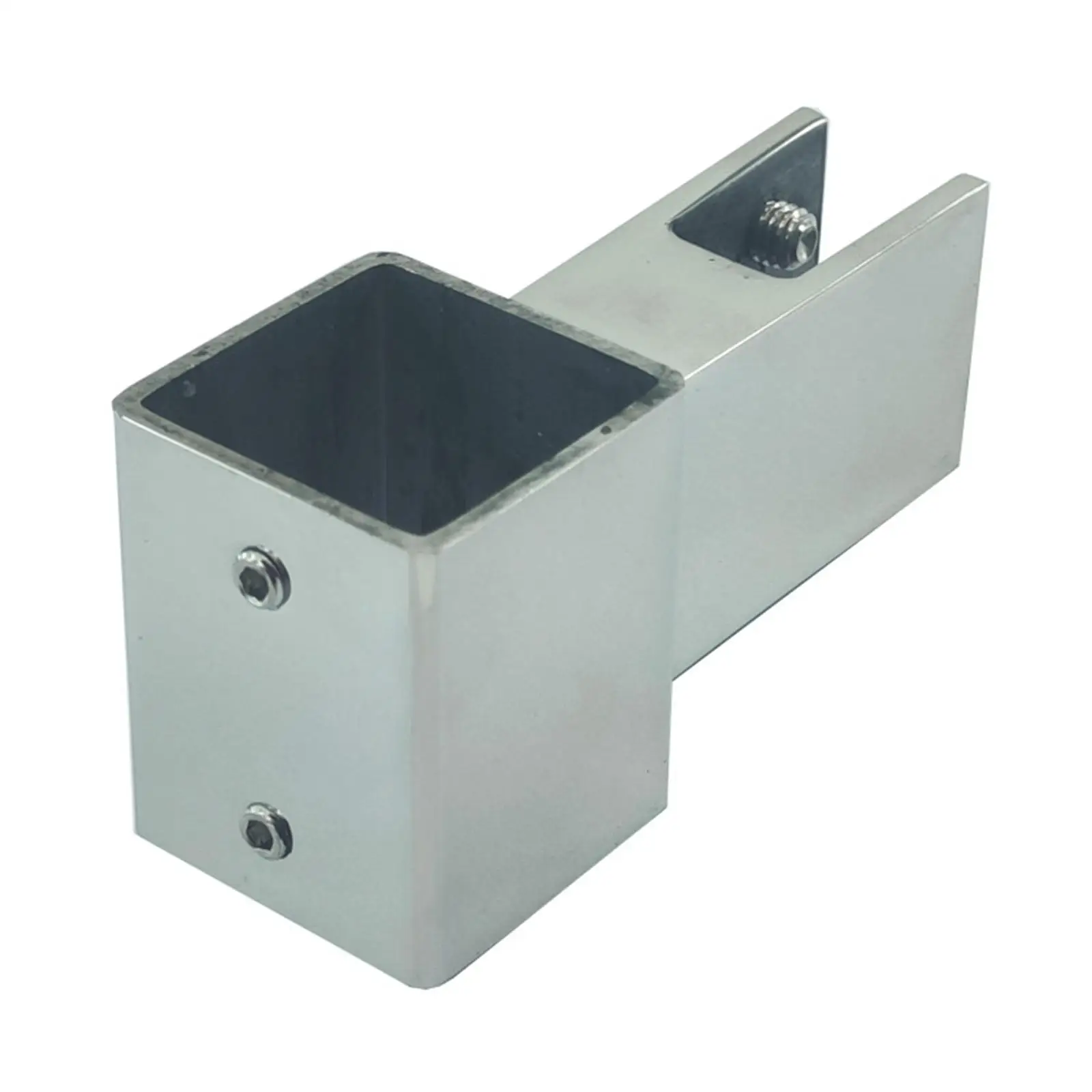 

Square Pipe Connector Hardware Stainless Steel Marine Grade Bathroom Accessories Glass Fixing Clamp Square Tube Clamp Connector