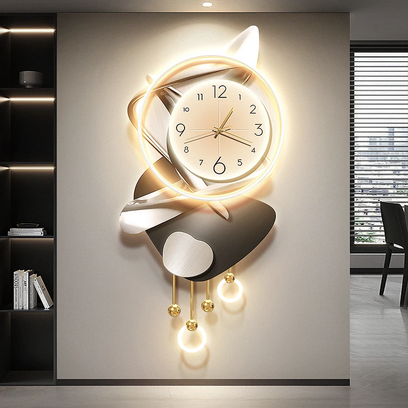 Japanese Charm Wall clock Luxury Vintage Modern Plastic Wall clock Kawaii Classic Plastic Horloge Murale Salon Wall Decoration - Image 4