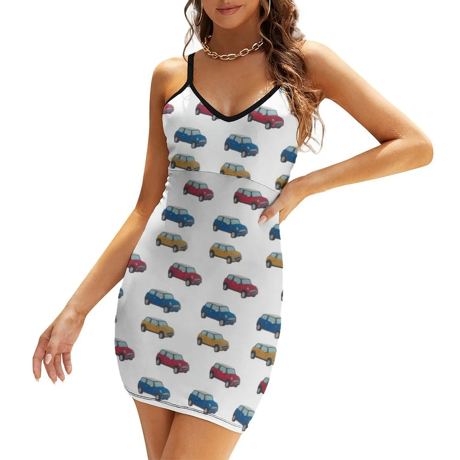 

mini cooper sticker pack Sling Dress Women's summer long dress Woman's evening dress korean style