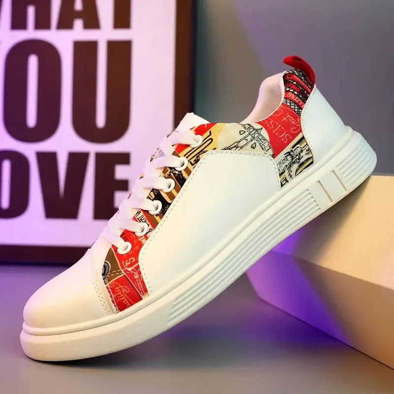 

Summer New Large Men's Canvas Shoes British Vintage Board Shoes with Fat Plus Casual Cloth Shoes