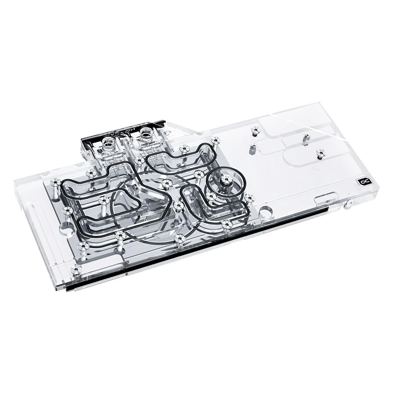 Alphacool Eisblock Aurora Blocco D'Acqua Acrilico Per Gigabyte Radeon Rx 6800 Xt/6900 Xt/6950 Xt Gaming Oc 16G Dispositivo Di Raffreddamento Della Sch