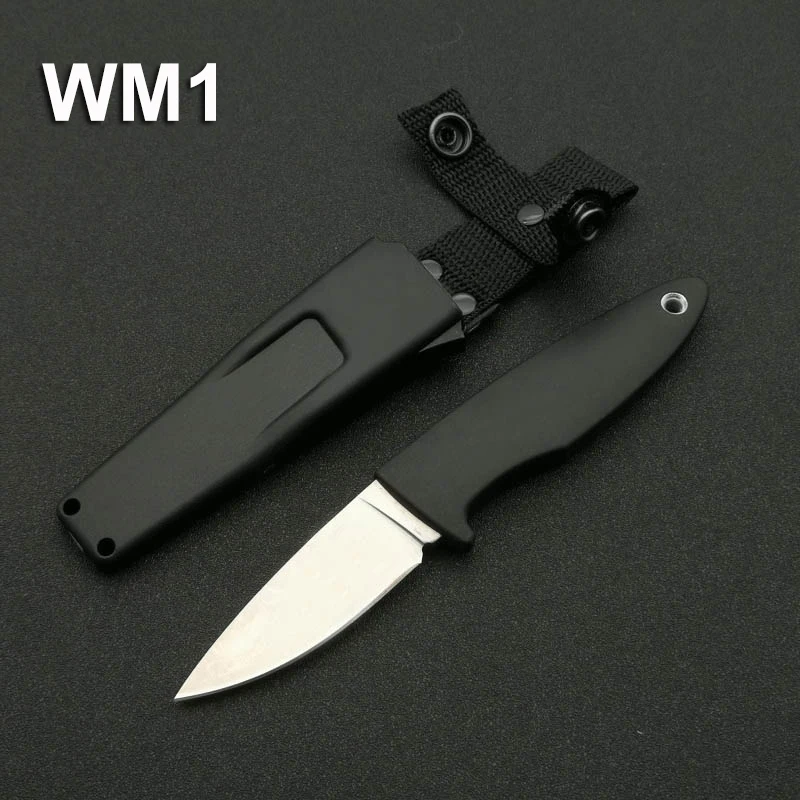 

Mengoing OUTDOOR Hiking 8Cr13 Stainless Steel Fixed Blade Knife ABS Handle Multi-function Self-Defense Knife
