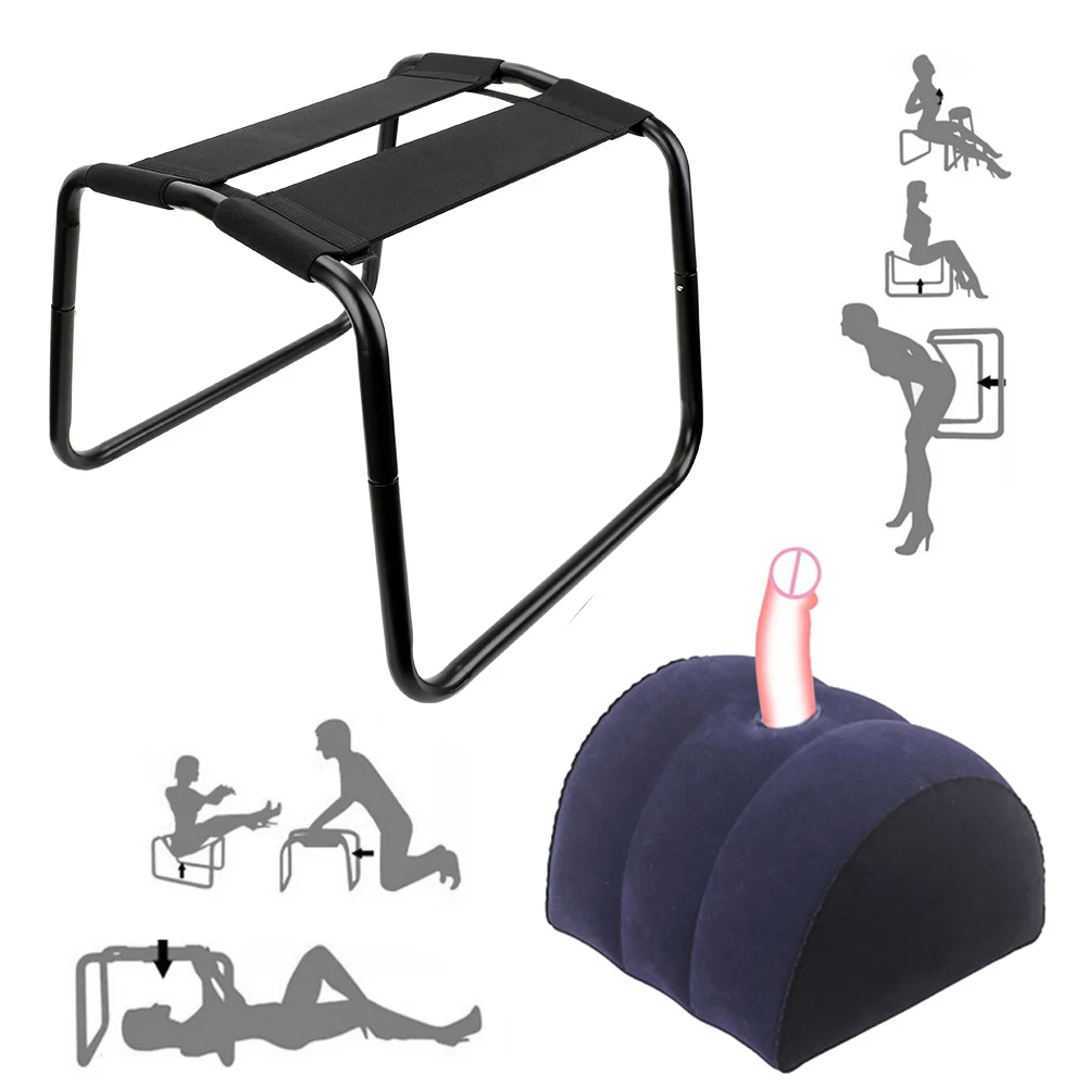 Sex Toys Sex Chair Bed Bdsm Elastic Sex Chair Sexual Positions Aid Inflatable Sex Pillow Masturbation Furniture Adult Sofa Toys for Couples