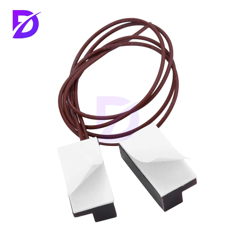 MC-38 Wired Door Window Sensor Detector Magnetic Switch Normally Closed or Normally Open NC/NO for Home Security Alarm System
