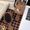 1pcs Mini Cute Cartoon Apple Capybara Plush Air Cushion Hairbrush Hug Fish Capybara Plush Scalp Massage Comb 1