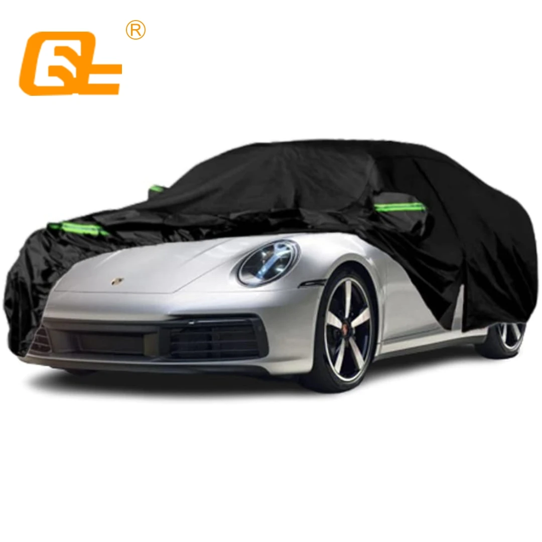 

Waterproof Car Covers with 2004-2023 Porsche 911 (992/996/997 Series) Turbo/Carrera with Zipper Door for Snowproof UV Windproof