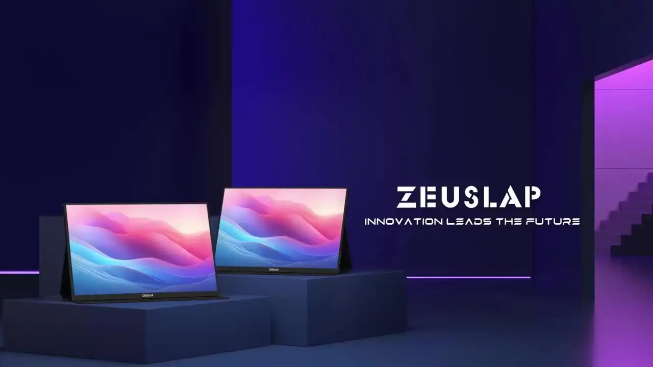 ZEUSLAP 16 &quot2.5K 144 Гц портативный монитор с сенсорным экраном 2560*1600 RGB 500Cd/m2 дорожный