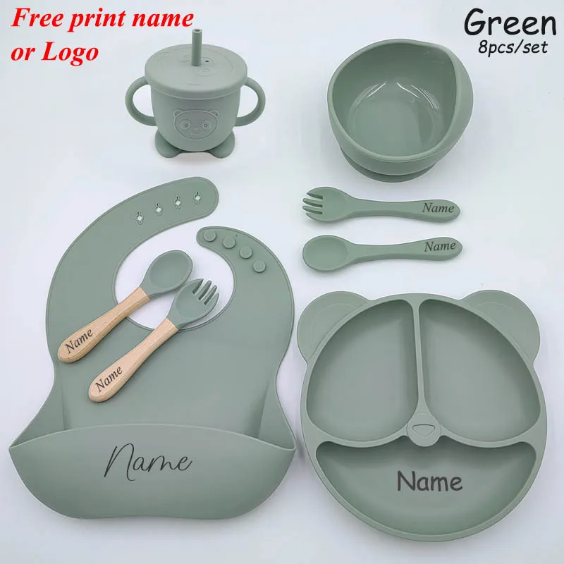 Green 8 Pcs