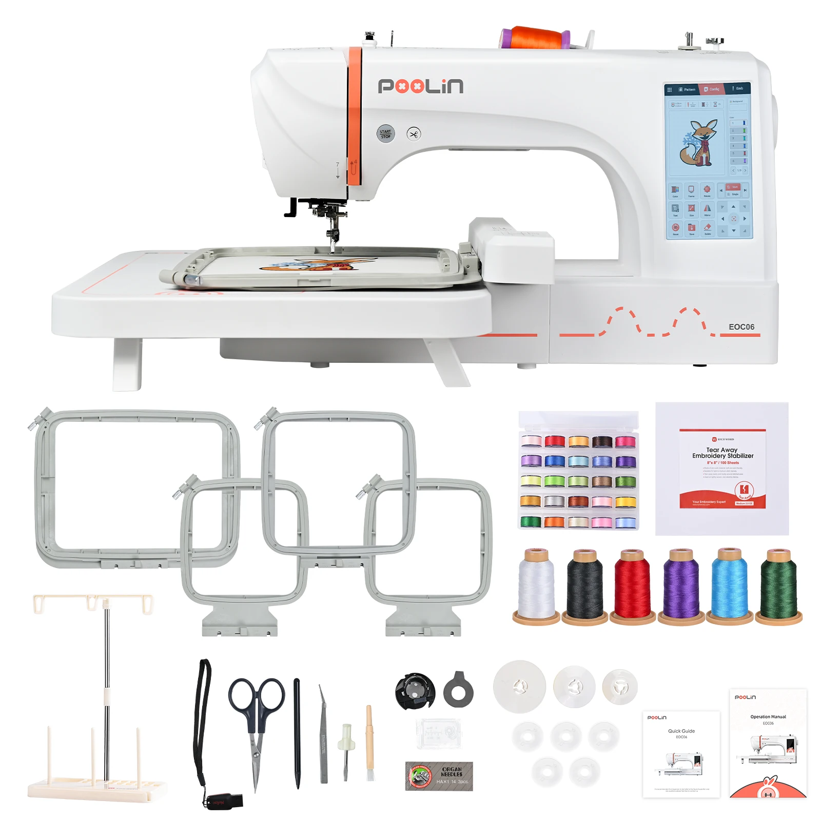 Computerized Home Embroidery Machine 1
