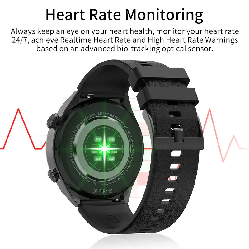 2023 AMOLED Ǯ ũ  Ʈ ġ   NFC ׼  ð  ȭ  Smartwatch