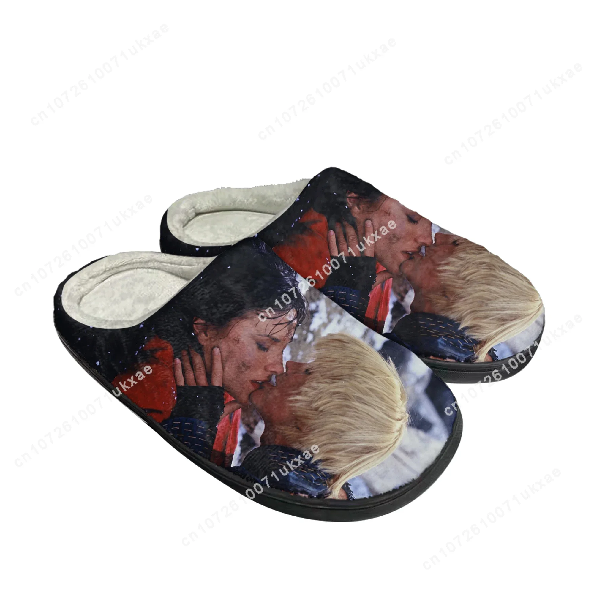 Xena Warrior Princess Home Cotton Slippers Mens Womens Gabrielle Plush Bedroom Keep Warm Shoes Thermal Slipper Custom Shoe
