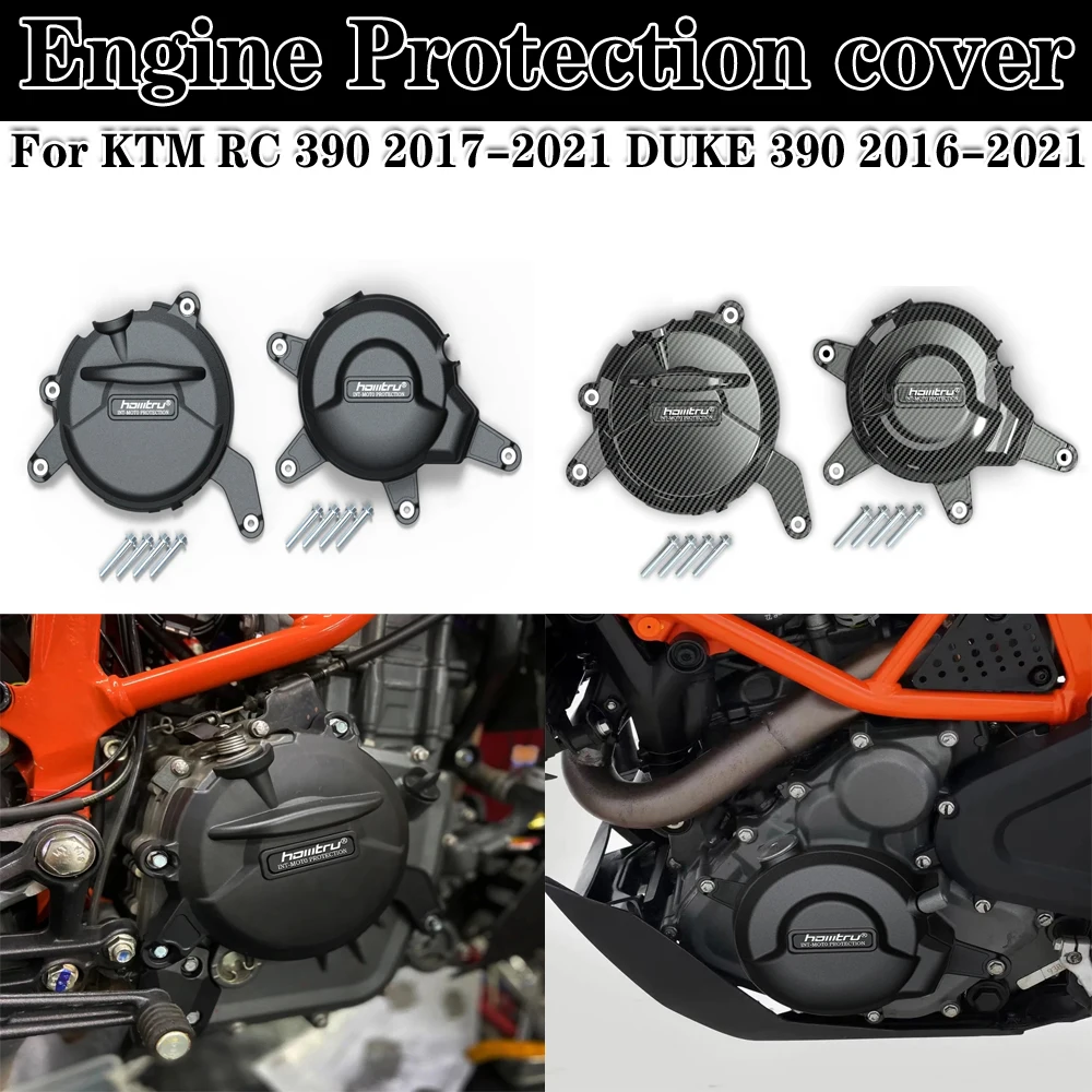 

Защитная крышка двигателя для KTM RC 390 2017-2021 DUKE 390 2016-2021, защитная крышка гоночного двигателя