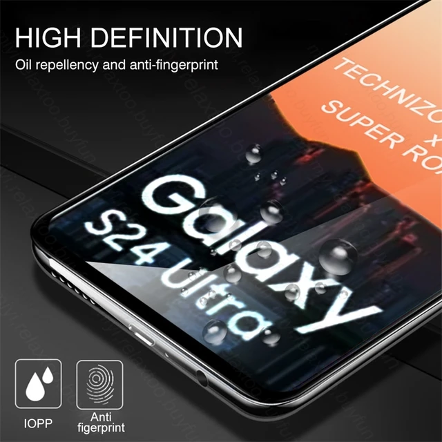 Hat Prince Cubre objetivo de cristal templado aluminio Samsung Galaxy S24  Ultra gris - Comprar online