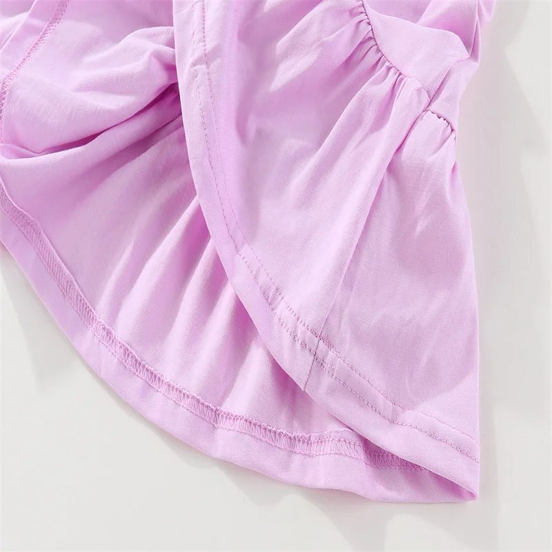 Spring meter Sommer Erdbeer Sommer Prinzessin Mädchen Kleidung Kleider niedlichen Baby Kleider Kurzarm Baumwolle Kostüm Kinder tragen – Detail 11