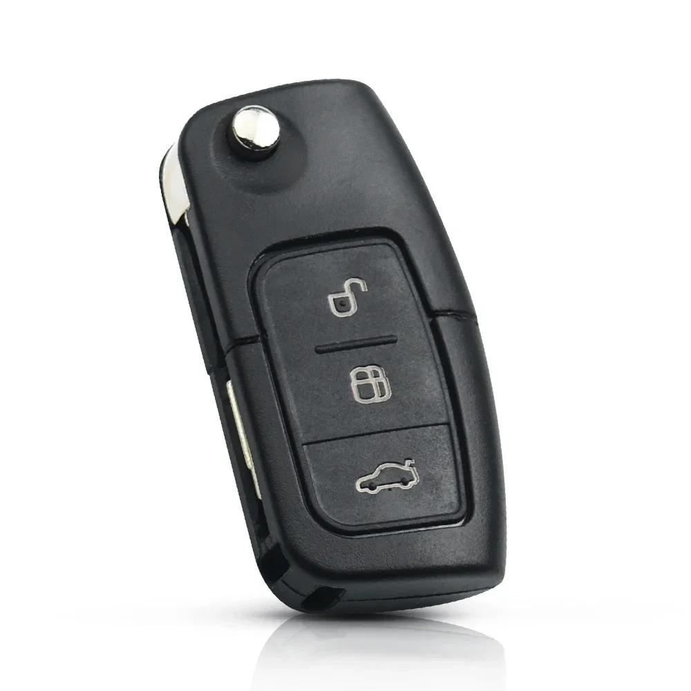 Premium Car Remote Key Shell Fob with 3 Buttons - Durable and Sleek Design