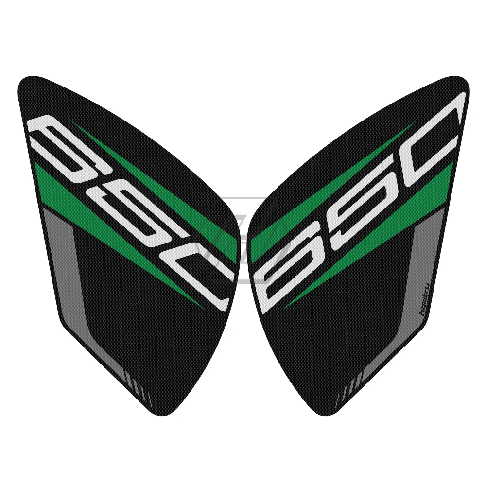 For Kawasaki Ninja 650 2017-2020 Motorcycle Side Tank Pad Protection Knee Grip Anti-slip