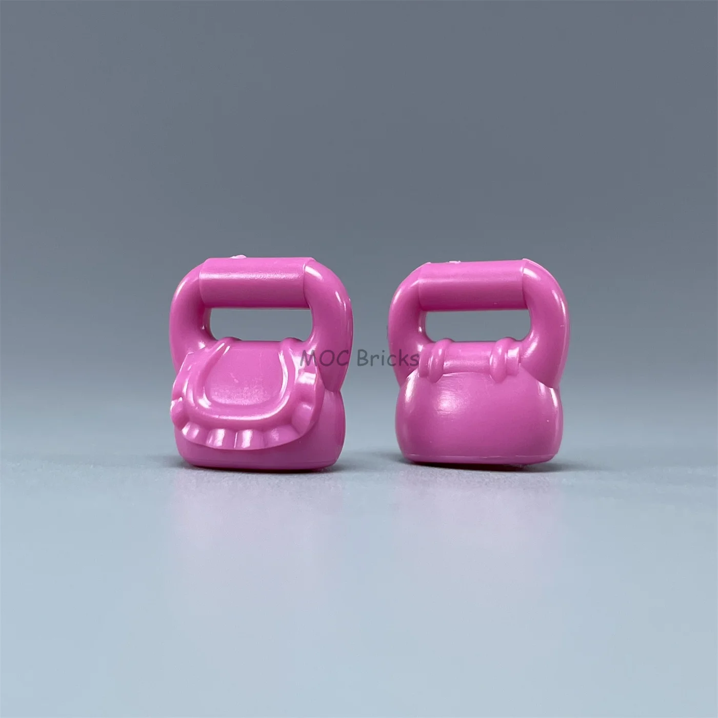 MOC 브릭 여행 가방 수하물 핸드백, 4cm 피규어 미니 인형 빌딩 블록 액세서리, 어린이 장난감, 소녀 선물