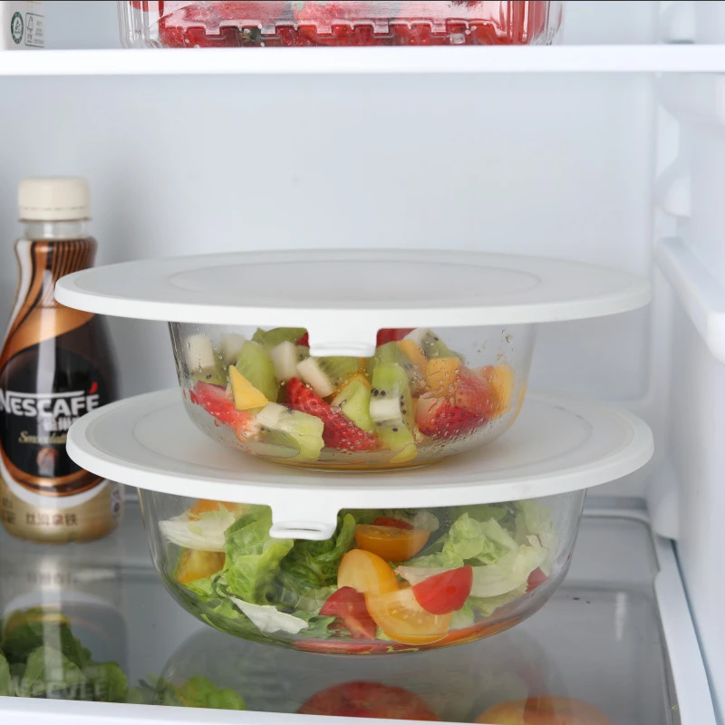1pcs Universal Kitchen Silicone Food Covers Refrigerator Kitchen Fresh Keeping Caps Reusable Bowl Pot Silicone Cover