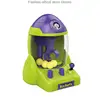 Children's Mini Grab Ball Machine Cartoon Rocket Rocker Clamping Bean Game Machine Puzzle mini maquina expendedora kids toys 6