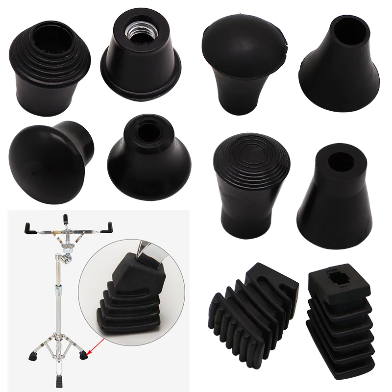 Loop Organ Drum Feet Slipcover 1 PCS For Drum Hardware Cymbal Stands